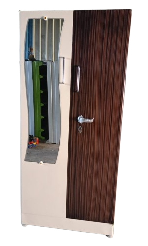Triple Door Steel Almirah with Mirror